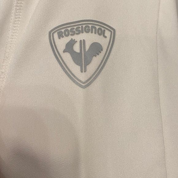 Rossignol Womens White 1/4 Zip Long Sleeve Baselayer - Picture 6 of 7